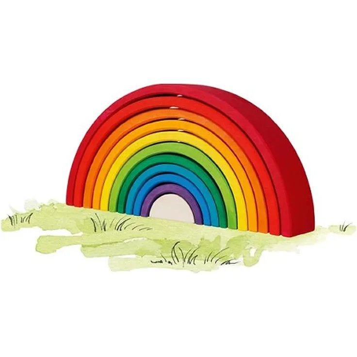 Regenbogen Bausteine