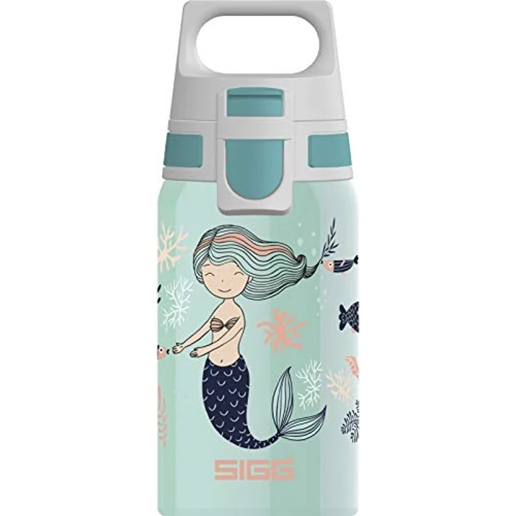 SIGG Shield One Atlantis Kindertrinkflasche, 0. 5 l, BPA frei, auslaufsicher – Bild 1