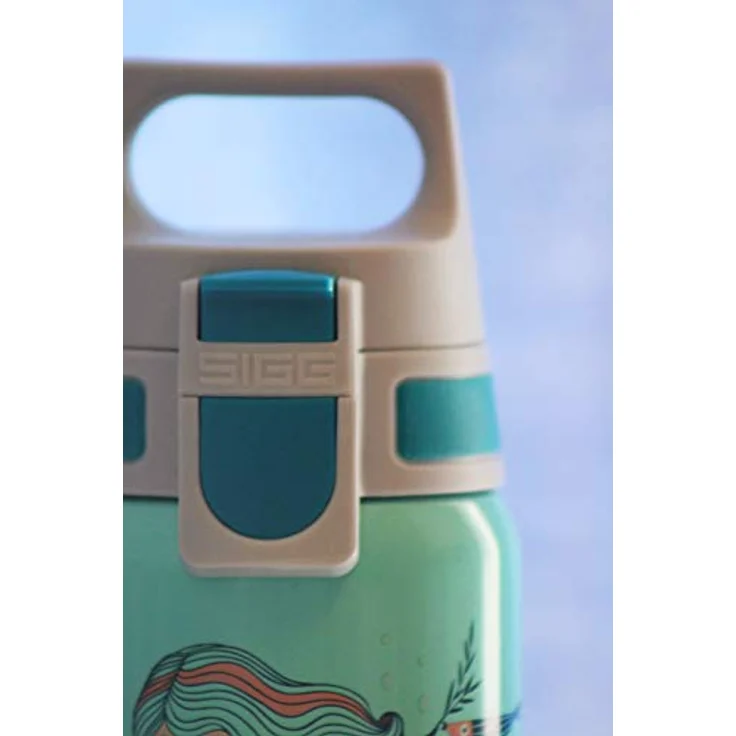 SIGG Shield One Atlantis Kindertrinkflasche, 0. 5 l, BPA frei, auslaufsicher – Bild 4