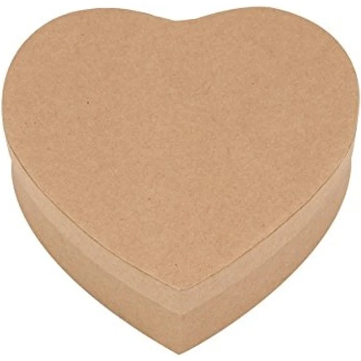 Glorex Herz-Box/Pappe 120 x 120 x 38 mm – Bild 3