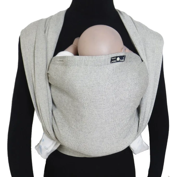 Didymos tta-841-006 Babytragetuch, größe 6, M, grau/silber