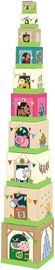 HABA 5879 Stapelwürfel 'Auf dem Land'