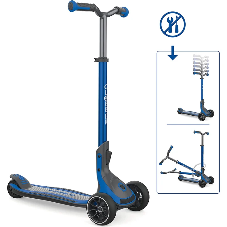 Scooter Globber Ultimum navy-blau – Bild 2