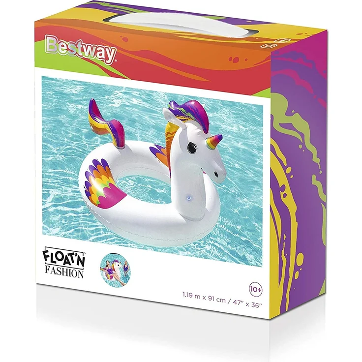 Bestway Schwimmring 'Einhorn' 119 x 91 cm – Bild 3