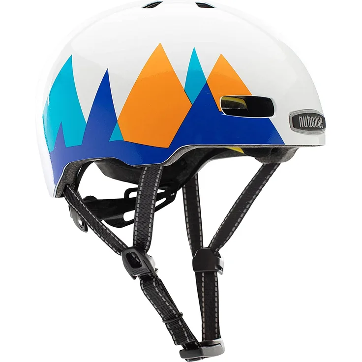 Nutcase Kinder Fahrradhelm Little Nutty Gloss, Mtn. Calling, 52-56 cm