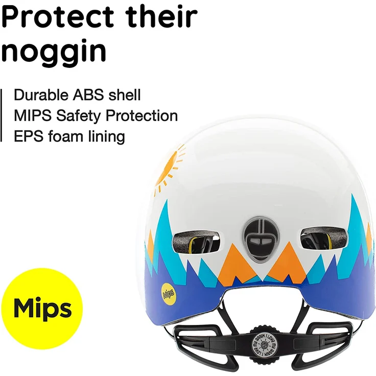 Nutcase Kinder Fahrradhelm Little Nutty Gloss, Mtn. Calling, 52-56 cm – Bild 5