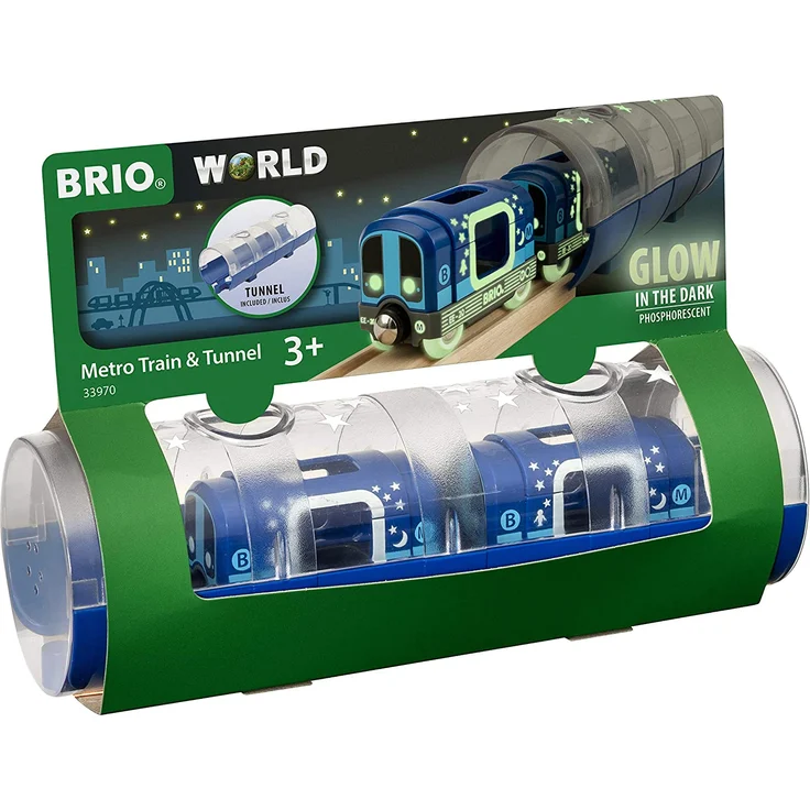 BRIO Bahn 33970 - Tunnel Box U-Bahn Glow in the Dark – Bild 6