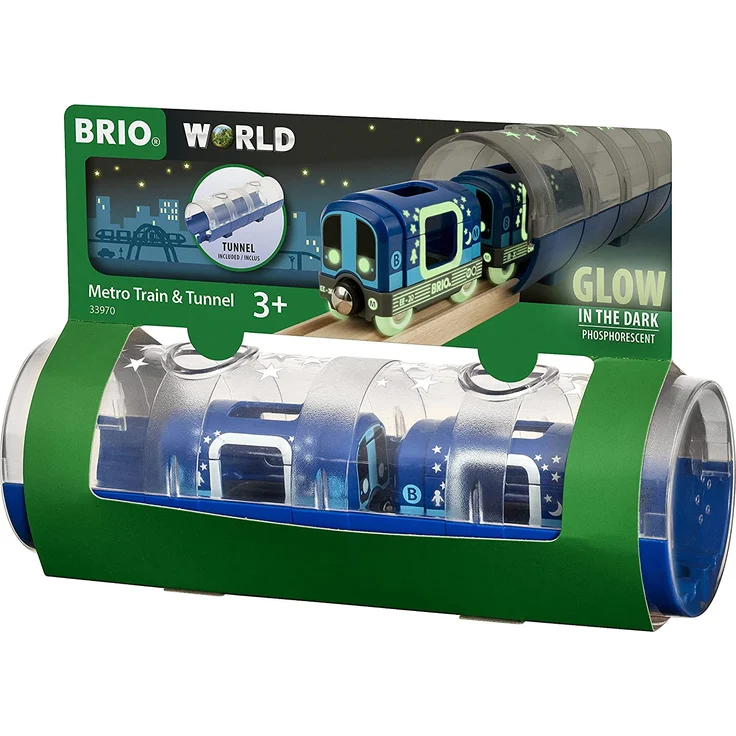 BRIO Bahn 33970 - Tunnel Box U-Bahn Glow in the Dark – Bild 7