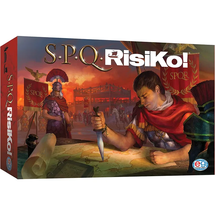 Spin Master - Editrice Giochi, Spqrisiko Brettspiel. Das meistgespielte Strategiespiel Italiens, Schauplatz: das antike Römische Reich, für Kinder ab 8 Jahren, 6053992.