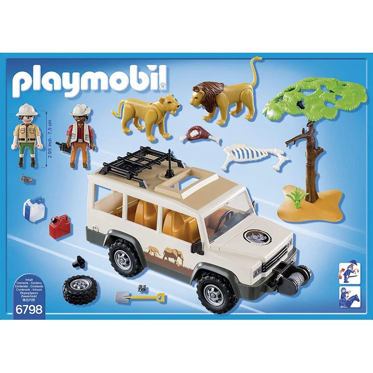 PLAYMOBIL Wild Life 6798 Safari-Geländewagen mit Seilwinde, Ab 4 Jahren – Bild 3