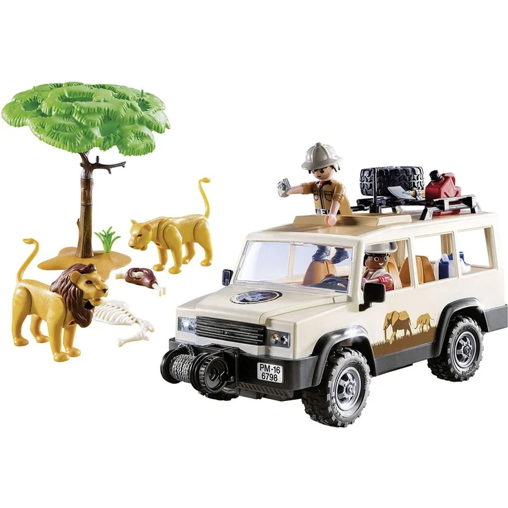 PLAYMOBIL Wild Life 6798 Safari-Geländewagen mit Seilwinde, Ab 4 Jahren – Bild 4