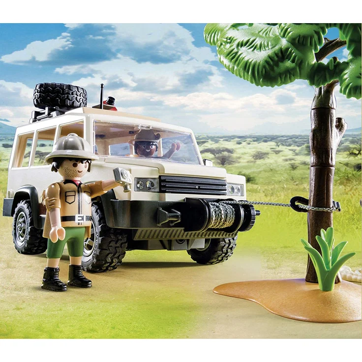 PLAYMOBIL Wild Life 6798 Safari-Geländewagen mit Seilwinde, Ab 4 Jahren – Bild 5