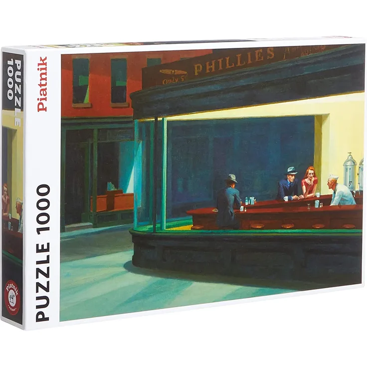 Edward Hopper: Nighthawks (1000 Teile) [Puzzle]
