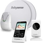 BabySense Baby-Atembewegung und Videomonitor - Modelle: 7 + V24R- Bundle Pack - 2 in 1