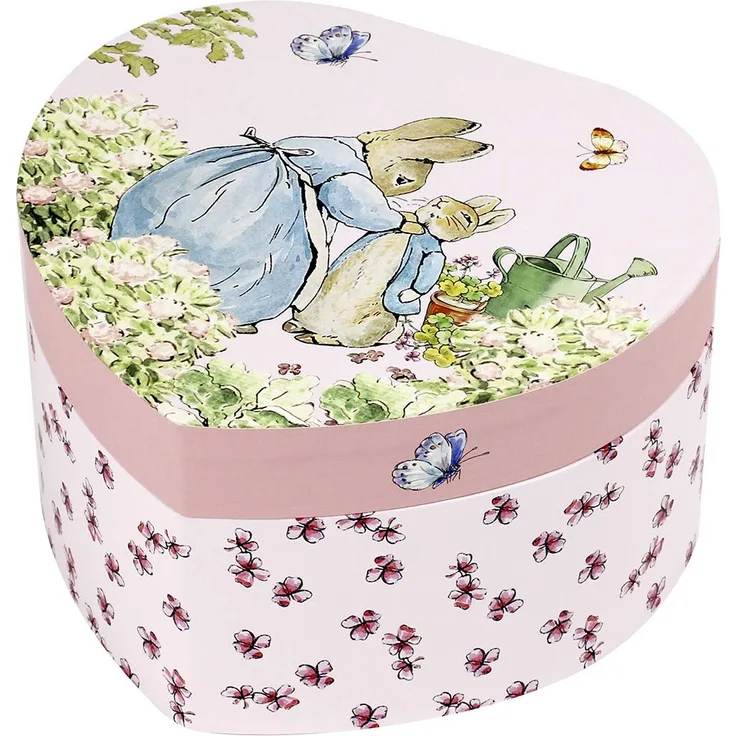 Large Heart Music Box Peter Rabbit©