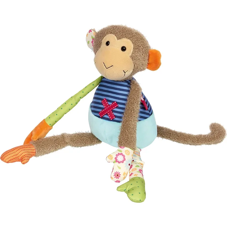 sigikid 42836 Affe, Patchwork Sweety