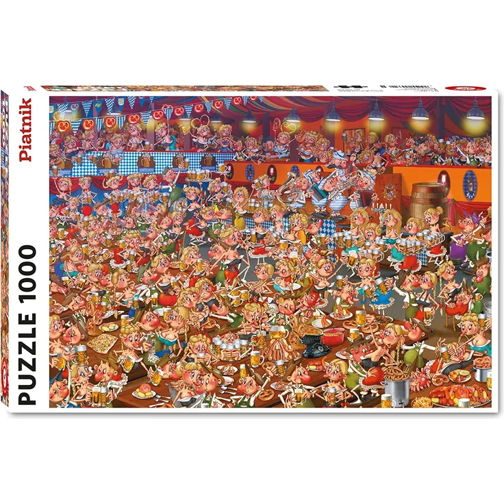 Piatnik 553349 Francois Ruyer Bayrisches Bierfest 1000 Teile Puzzle