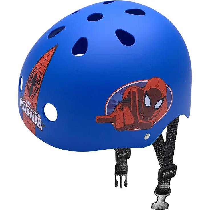 Stamp Boys Spiderman Skateboard-Helm, BLAU, 54/60 cm