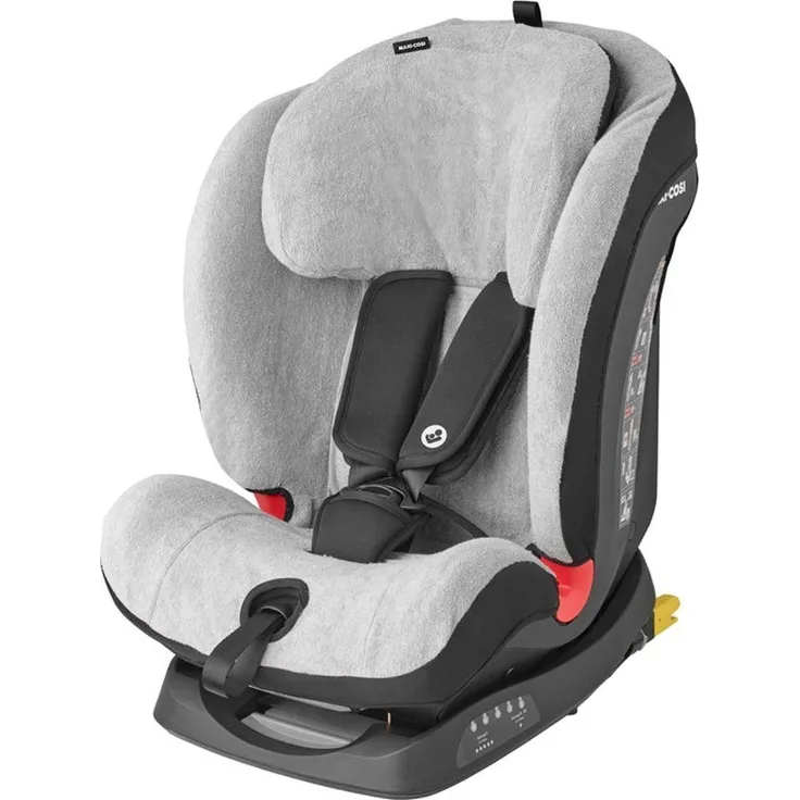 Maxi-Cosi Sommerbezug, Passend für Titan / Titan Plus Kindersitz, Schonbezug Autositz, Bezug für die warmen Sommertage, Fresh Grey, grau