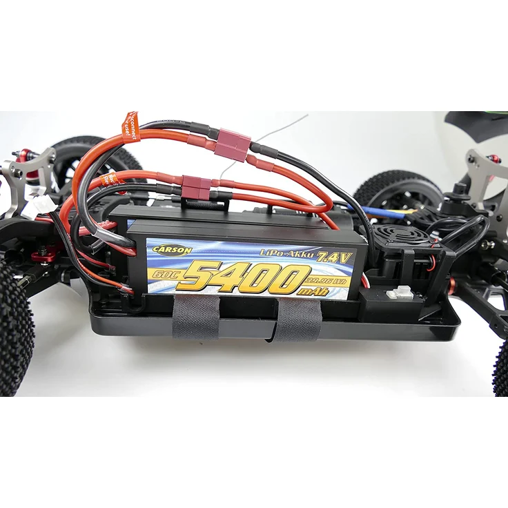 Carson 500608234 7,4V/5400mAh 60C LiPO Race Akku T-Pl. HC – Bild 2