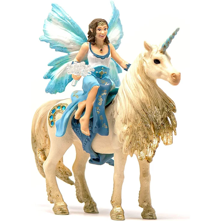 schleich® bayala® 42508 Eyelas Ausritt auf Goldeinhorn – Bild 1