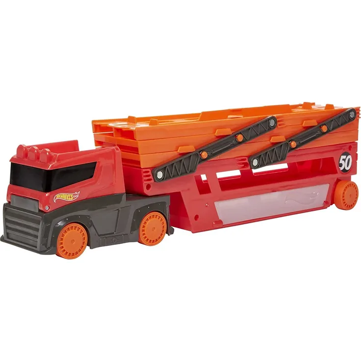 Mattel GWT37 - Hot Wheels - Mega LKW Truck, Transporter