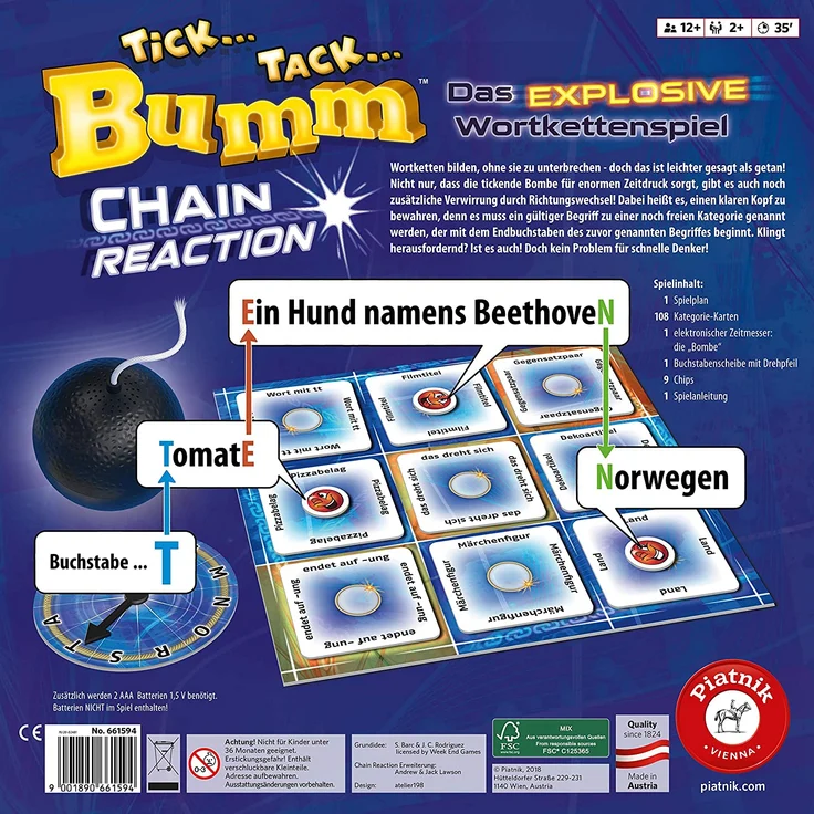 Piatnik - Tick Tack Bumm Chain Reaction – Bild 2