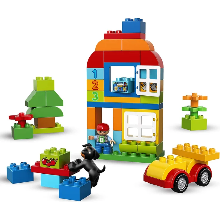LEGO 10572 DUPLO Große Steinebox, Kreatives Lernspielzeug - Preisvergleich – Bild 2