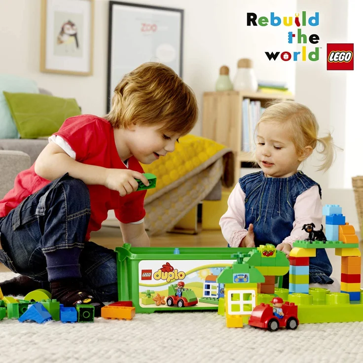 LEGO 10572 DUPLO Große Steinebox, Kreatives Lernspielzeug - Preisvergleich – Bild 6