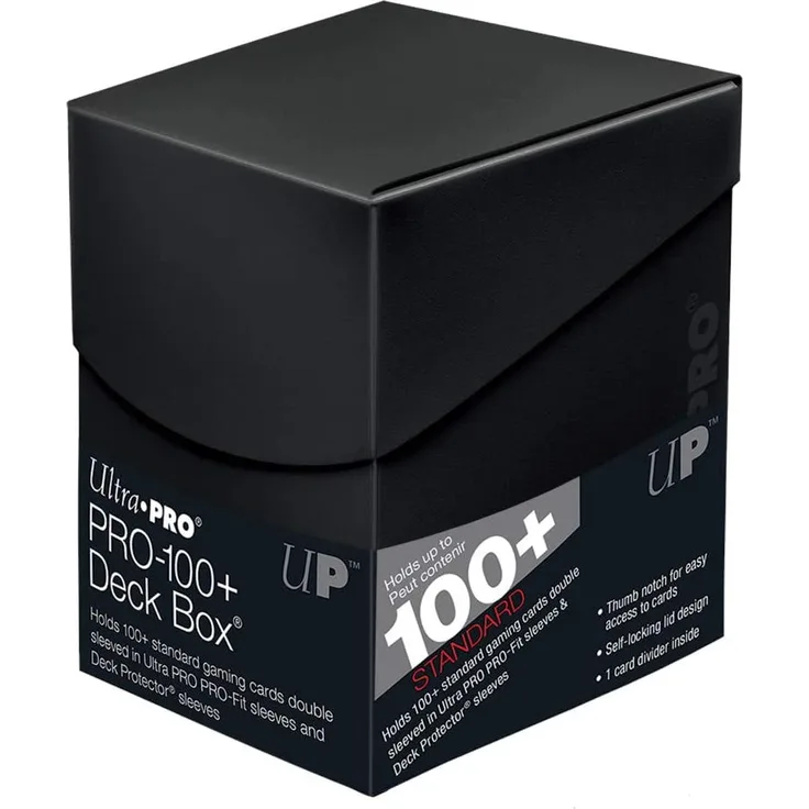 Ultra Pro 85683 Eclipse Pro 100+ Deck Box, Jet Black - Preisvergleich