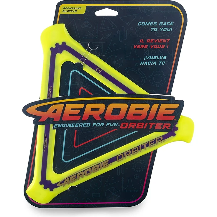 Schildkröt - Funsport - Aerobie Boomerang Orbiter, 1 Stück, farblich sortiert – Bild 5