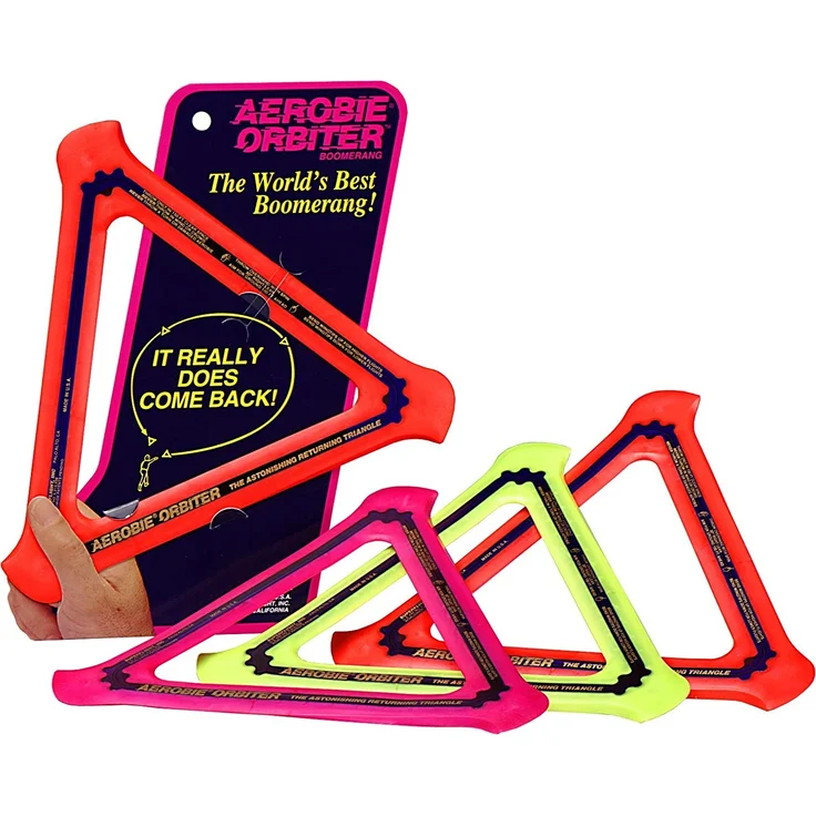 Schildkröt - Funsport - Aerobie Boomerang Orbiter, 1 Stück, farblich sortiert – Bild 4