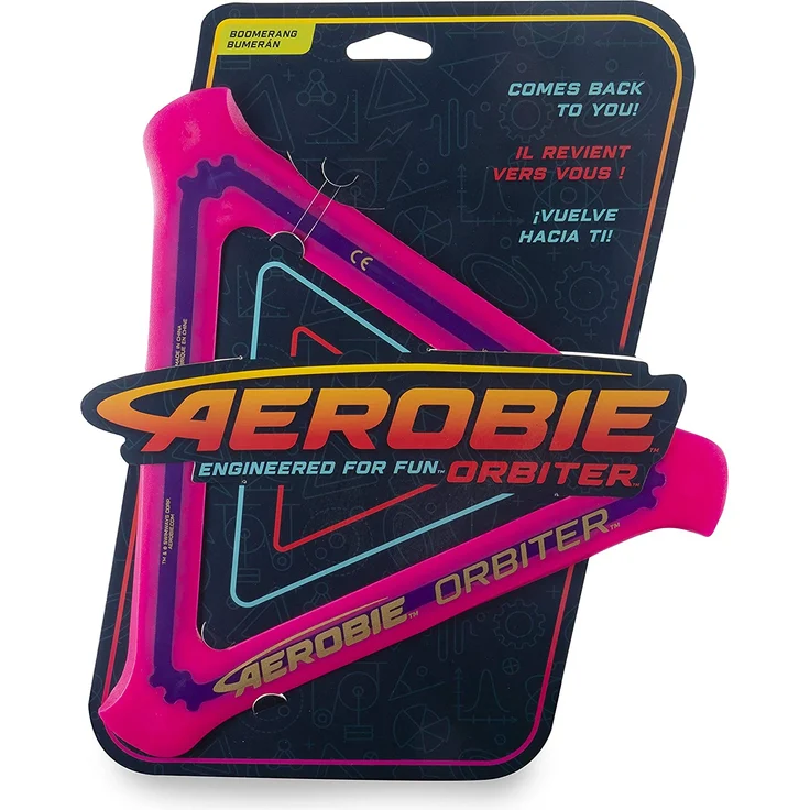 Schildkröt - Funsport - Aerobie Boomerang Orbiter, 1 Stück, farblich sortiert – Bild 3