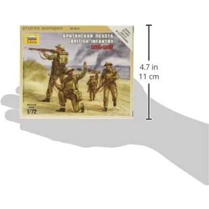 Zvezda British Infantry /1939-42/ 1:72 (6166) – Bild 3