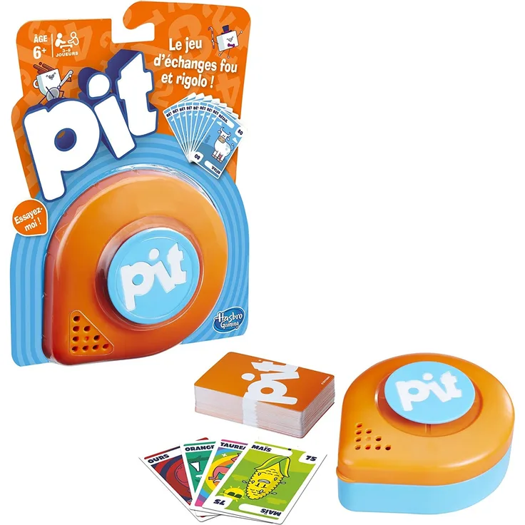 Hasbro Gaming e0890 Pit das Kartenspiel