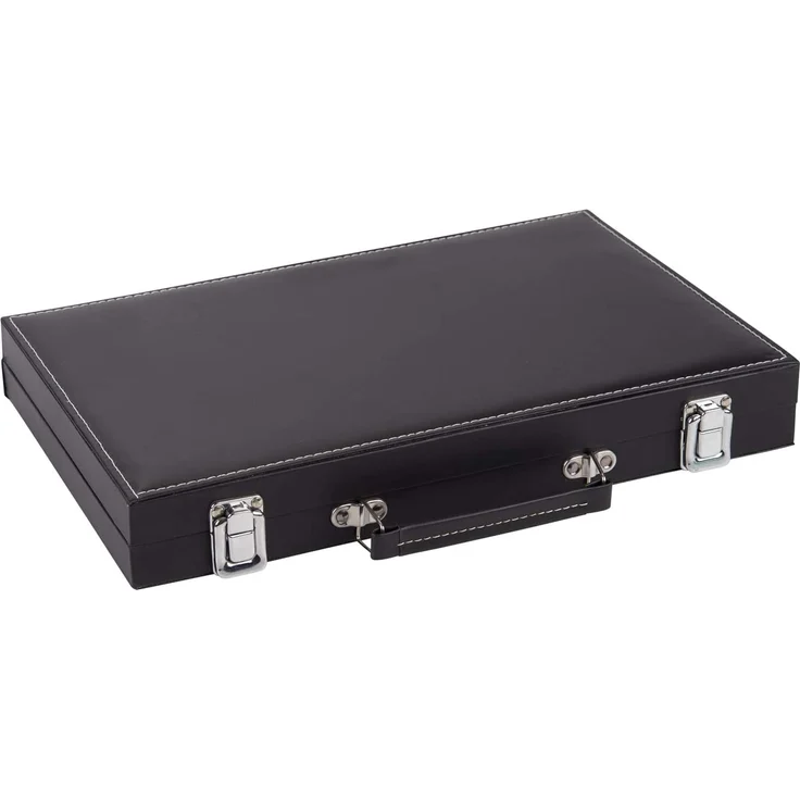 Engelhart - Schwarzes und weißes rotes Backgammon 36 cm - 250505 - Preisvergleich – Bild 3