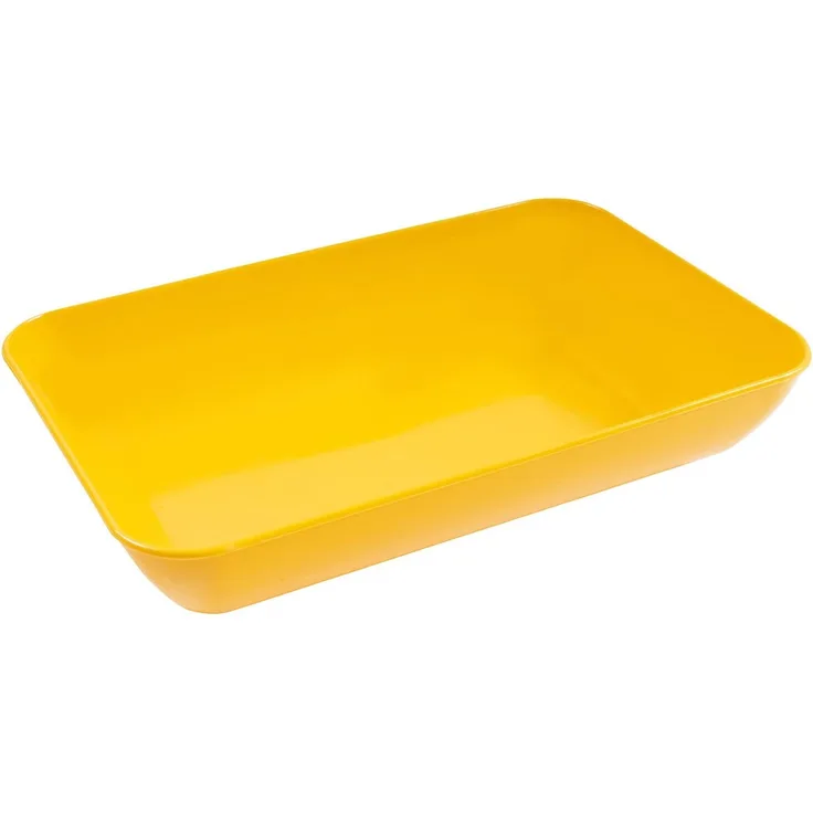Faber Eberhard - Material Bastelschale gelb aus Kunststoff 23 x 15 x 4 cm