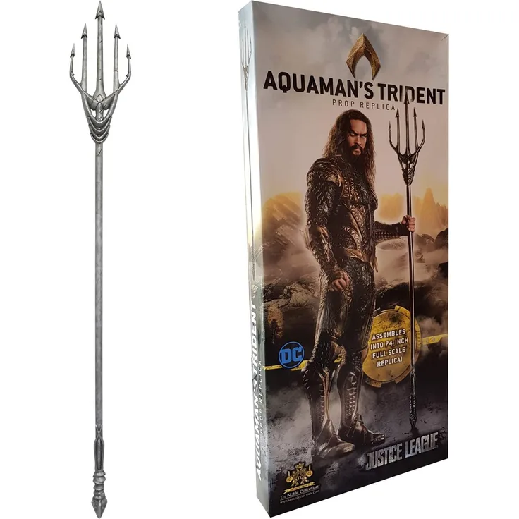 Justice League Prop Replik Aquaman's Dreizack 186 cm