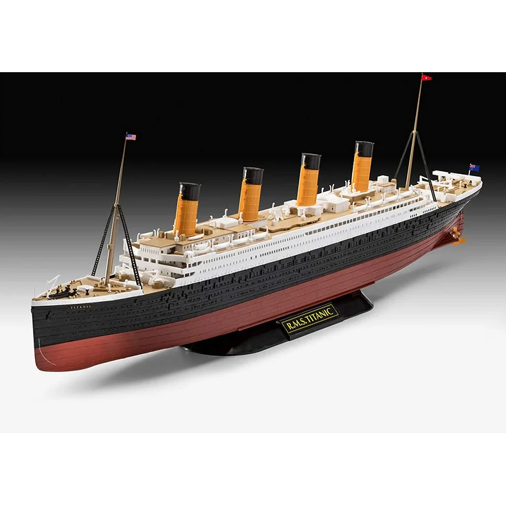 Revell 05498 RMS Titanic, Schiffsbausatz 10 Modellbausatz mit Easy-Click-System, farbige Bauteile, für Einsteiger, Mehrfarbig, 1:600/44,8 cm – Bild 10