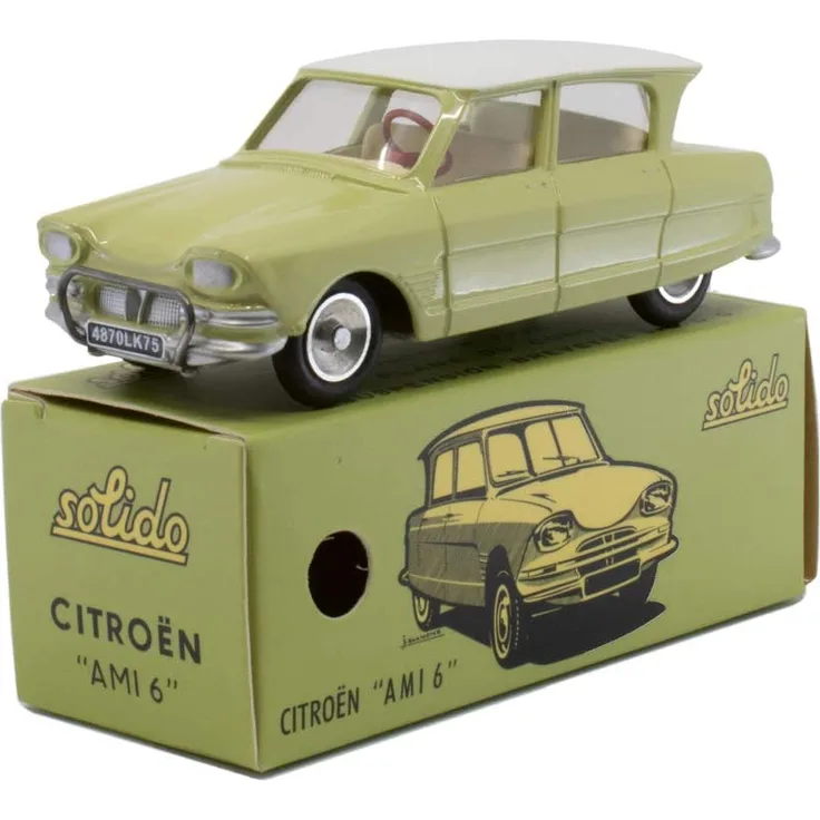 Solido S1001141 Citroen AMI 6 Berline hellgrün - Club Version Maßstab 1:43