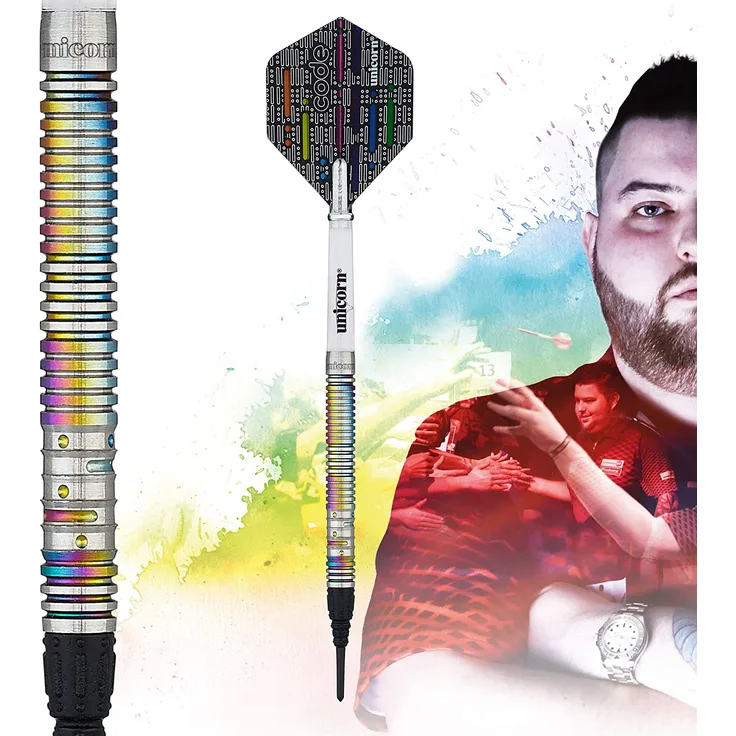 Unicorn Michael Smith Code Players Soft Dart, 18 Gr. / Inhalt 1 Stück