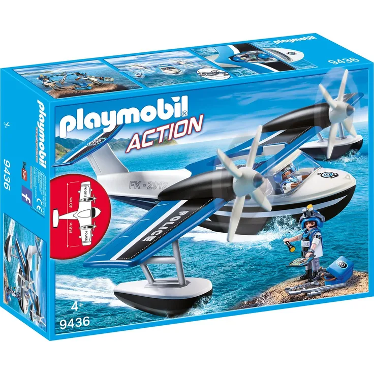 Playmobil 9436 - Polizei-Wasserflugzeug Spiel
