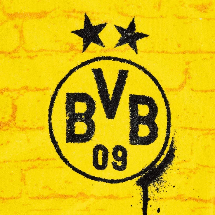 Borussia Dortmund, BVB-Zauberhandtuch, Schwarz Gelb, 0 – Bild 5