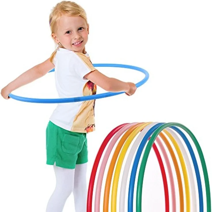 Hula Hoop Reifen für Kinder, Durchmesser 80cm in grün – Bild 1