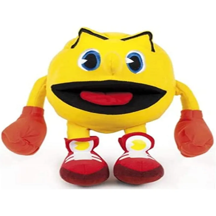 Grupo Moya Plüsch PAC-Man 30cm groß Videogame Retro Grande Original BANDAI NAMCO Pac Man Plush, One Size