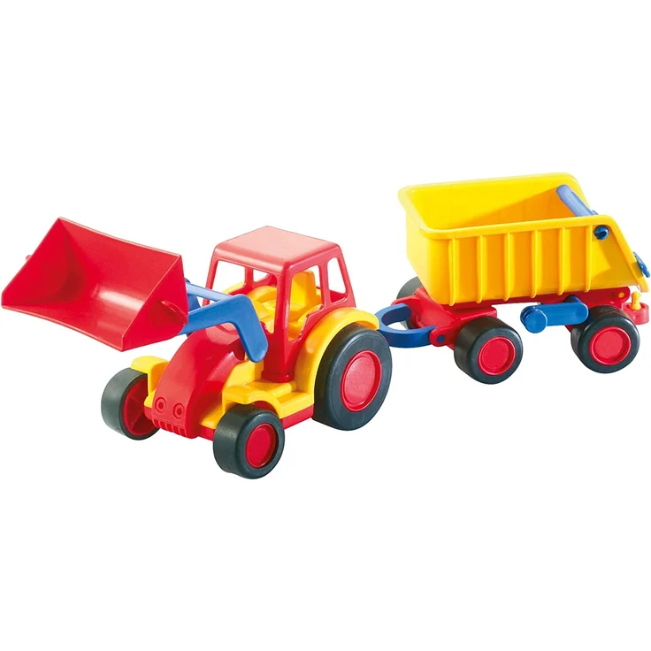 Wader 36130 - Basics Traktor mit Anhänger – Bild 2