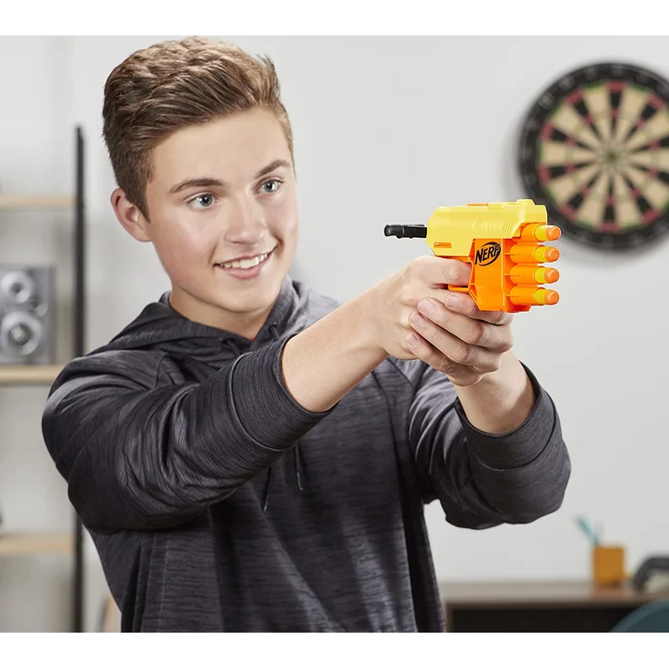 Fang QS-4 Nerf Alpha Strike Spielzeug-Blaster - inklusive zehn Nerf Elite Darts - für Kinder, Teenager, Erwachsene – Bild 5
