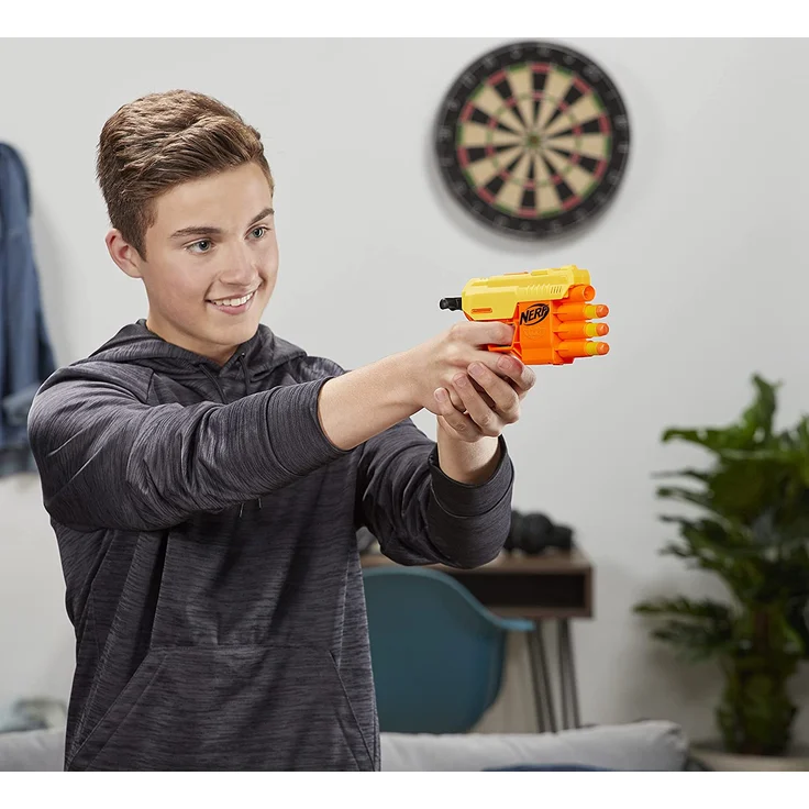 Fang QS-4 Nerf Alpha Strike Spielzeug-Blaster - inklusive zehn Nerf Elite Darts - für Kinder, Teenager, Erwachsene – Bild 6