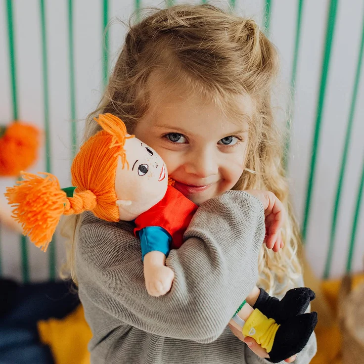 Pippi-Puppe 30 cm – Bild 3