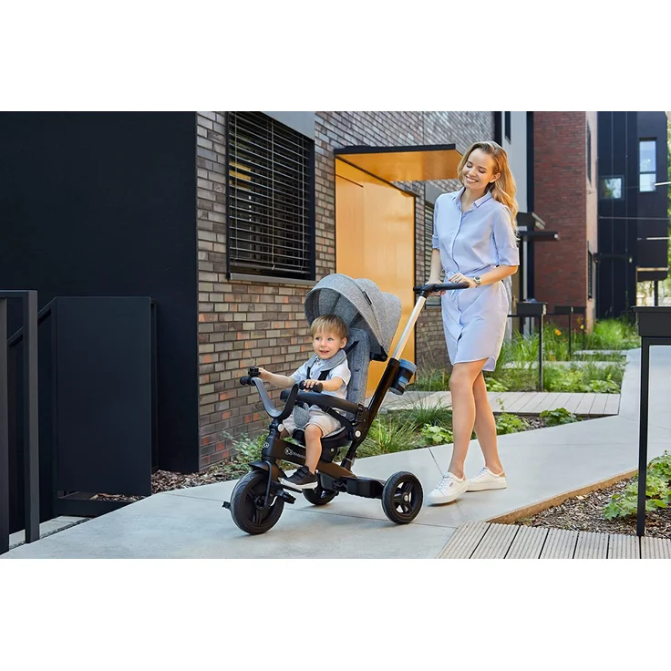 Kinderkraft 5-in-1 Dreirad TWIPPER - grün – Bild 2